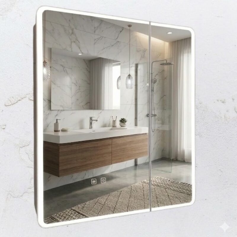 D-5635-80 LED燈除霧鏡 